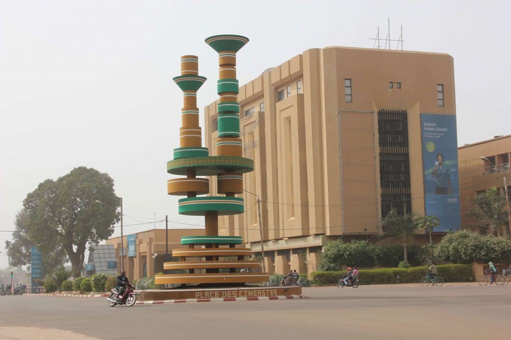 Place des Cinéastes, Ouagadougou, 2011 