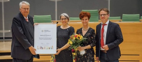 Preisverleihung im Sächsischen Landtag