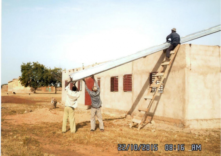 Construction d’une école